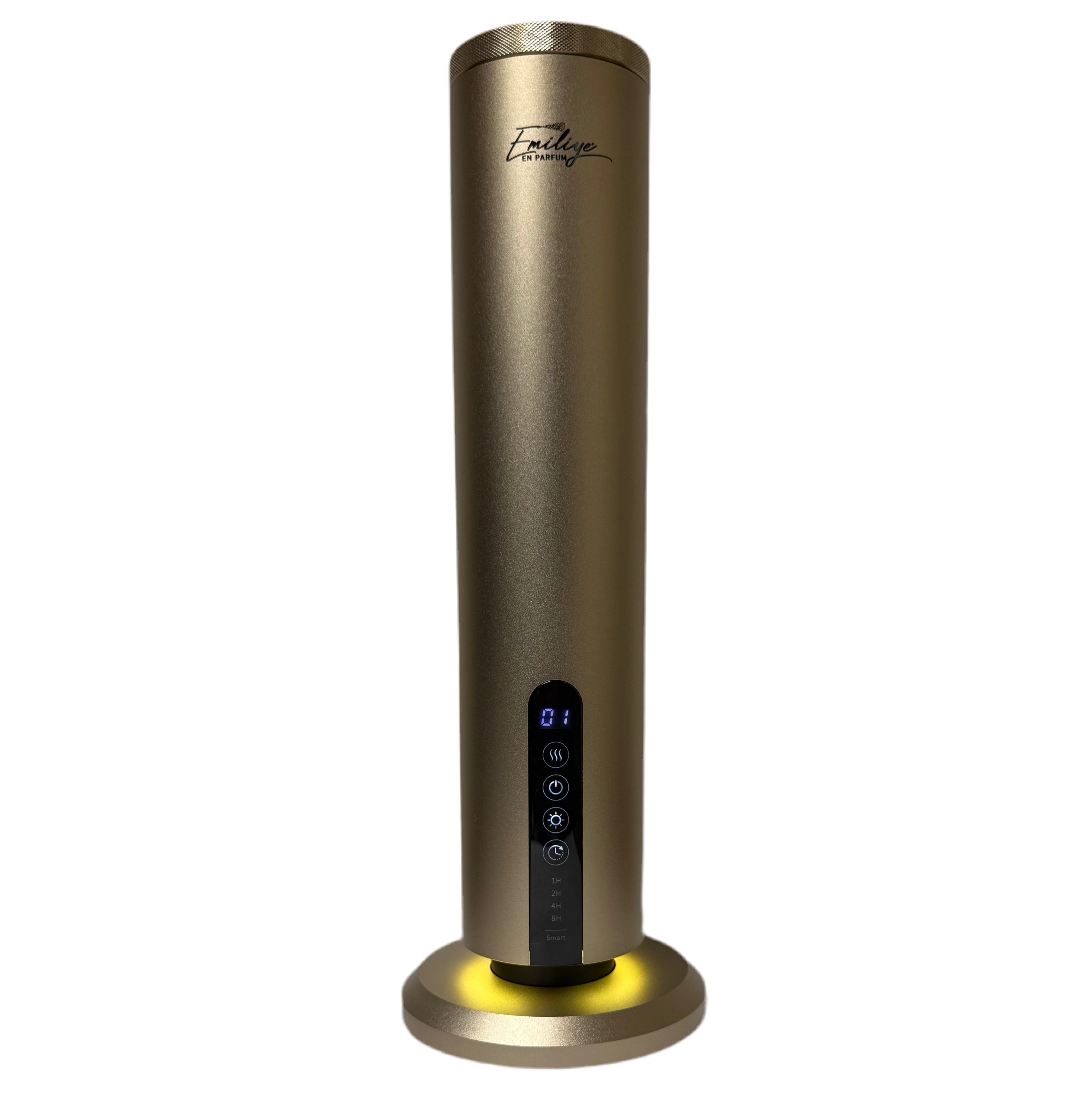 Luxury Tower Smart Bluetooth Diffuser Gold